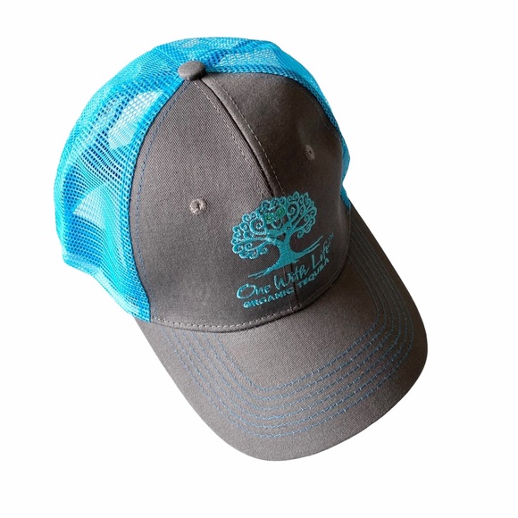 new One With Life Tequila ❃ Embroidery Snap Back Hat ❃ Turquoise Embroidery Logo - Picture 9 of 10